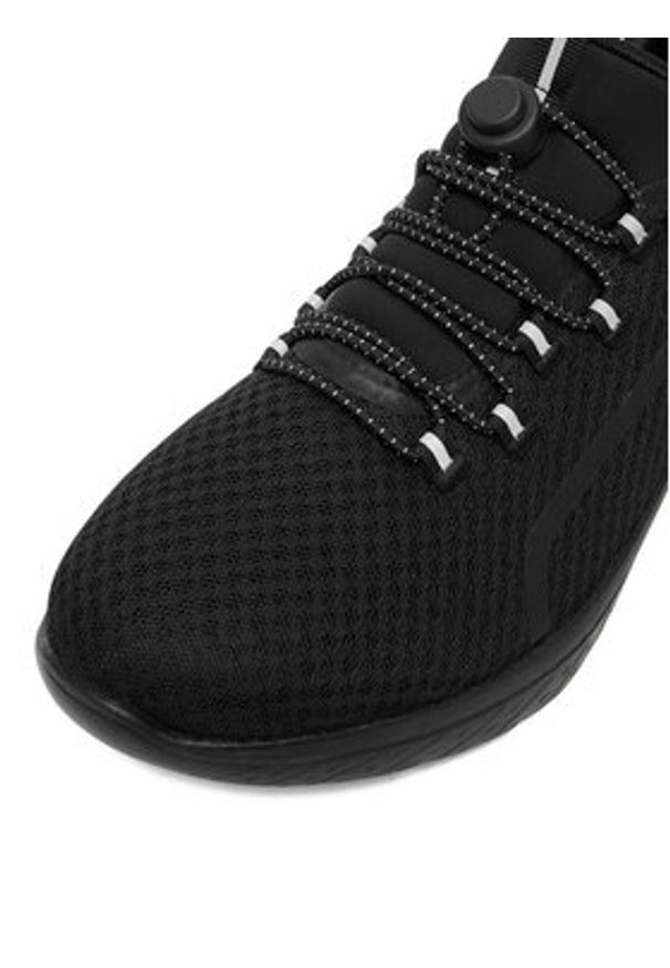 Rieker Sneakersy M5070-00 Czarny. Kolor: czarny. Materiał: materiał