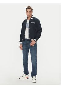 TOMMY HILFIGER - Tommy Hilfiger Kurtka bomber Americana Varsity MW0MW40647 Granatowy Regular Fit. Kolor: niebieski. Materiał: bawełna #6