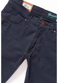 Wrangler - WRANGLER SPODNIE MĘSKIE LARSTON NAVY W18SMM49I. Materiał: materiał #6