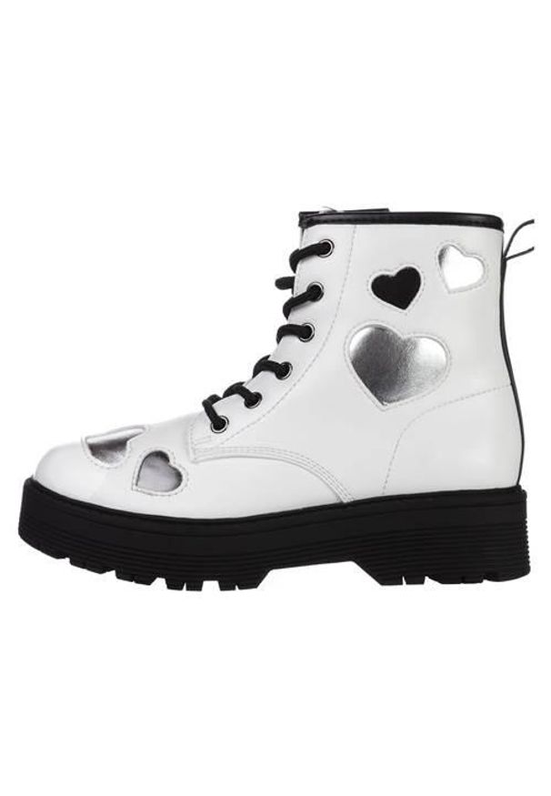 skechers - Buty do chodzenia dla dzieci Skechers Gravlen Hi Metalli. Wysokość cholewki: za kostkę. Kolor: biały, wielokolorowy. Materiał: materiał, syntetyk. Szerokość cholewki: normalna. Sport: turystyka piesza