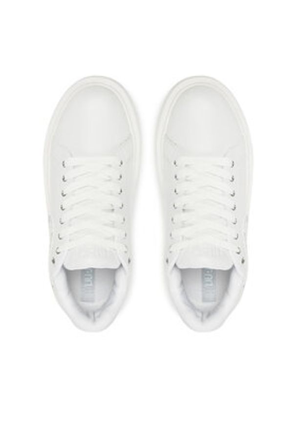 Liu Jo Sneakersy BA5007 EX014 Biały. Kolor: biały. Materiał: skóra