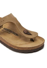 Birkenstock Japonki Gizeh Bs 0943813 Brązowy. Kolor: brązowy. Materiał: skóra, nubuk #2