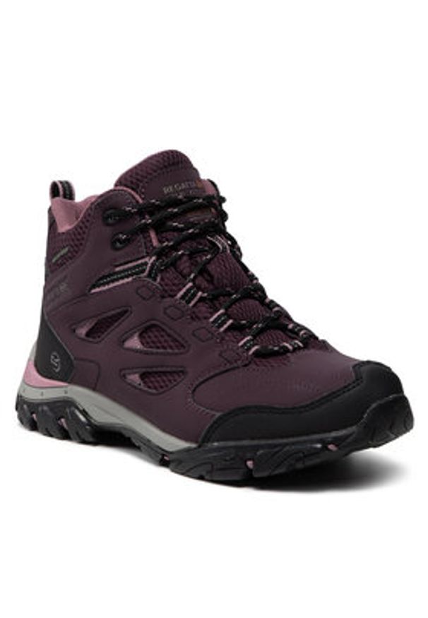 Regatta Trekkingi Lady Holcombe Iep Mid RWF573 Fioletowy. Kolor: fioletowy. Materiał: skóra