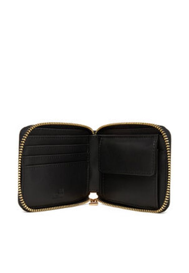 Love Moschino - LOVE MOSCHINO Mały Portfel Damski JC5639PP1NLD0000 Czarny. Kolor: czarny. Materiał: skóra