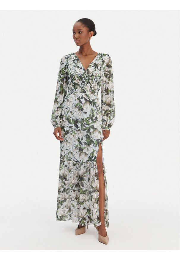 Marciano Guess Sukienka wieczorowa W6RK39 WJ712 Błękitny Regular Fit. Kolor: niebieski. Materiał: syntetyk. Styl: wizytowy