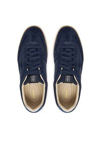 Clarks Sneakersy CraftRally Ace 26186429 Granatowy. Kolor: niebieski. Materiał: skóra, zamsz #4