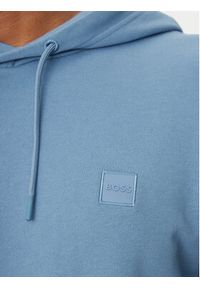 BOSS Bluza Wetalk 50509314 Niebieski Regular Fit. Kolor: niebieski. Materiał: bawełna