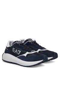 EA7 Emporio Armani Sneakersy X8X186 XK401 U473 Granatowy. Kolor: niebieski. Materiał: materiał #3