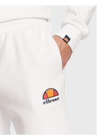 Ellesse Spodnie dresowe Ovest SHS01763 Biały Regular Fit. Kolor: biały. Materiał: bawełna