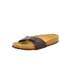 Klapki damskie Birkenstock 040793. Kolor: brązowy. Materiał: materiał, syntetyk