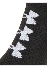 Under Armour Zestaw 3 par wysokich skarpet męskich UA Perform Tech 3p Crew 1379515 Czarny. Kolor: czarny. Materiał: poliester, materiał #4