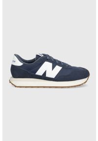New Balance sneakersy MS237GB kolor granatowy. Nosek buta: okrągły. Zapięcie: sznurówki. Kolor: niebieski. Materiał: guma