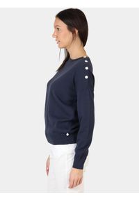 Sweter damski TBS Addenpul. Kolor: niebieski