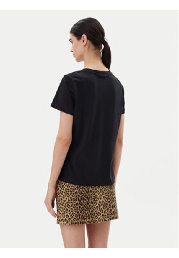 Vero Moda T-Shirt Kami 10332587 Czarny Relaxed Fit. Kolor: czarny. Materiał: bawełna