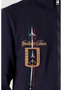 Aeronautica Militare - AERONAUTICA MILITARE Granatowa bluza męska Embroidered Frecce Tricolori, Rozmiar XXL. Kolor: niebieski #3