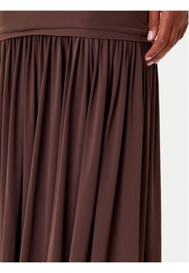 BARDOT - Bardot Sukienka koktajlowa Annaise 60103DB Brązowy Regular Fit. Kolor: brązowy. Materiał: syntetyk. Styl: wizytowy