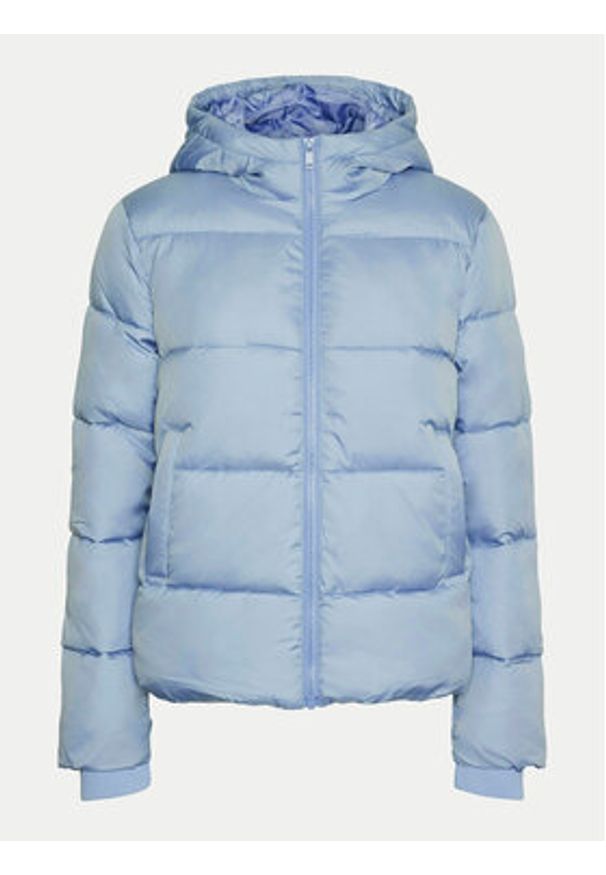 Pieces Kurtka zimowa 17115626 Niebieski Regular Fit. Kolor: niebieski. Materiał: syntetyk. Sezon: zima
