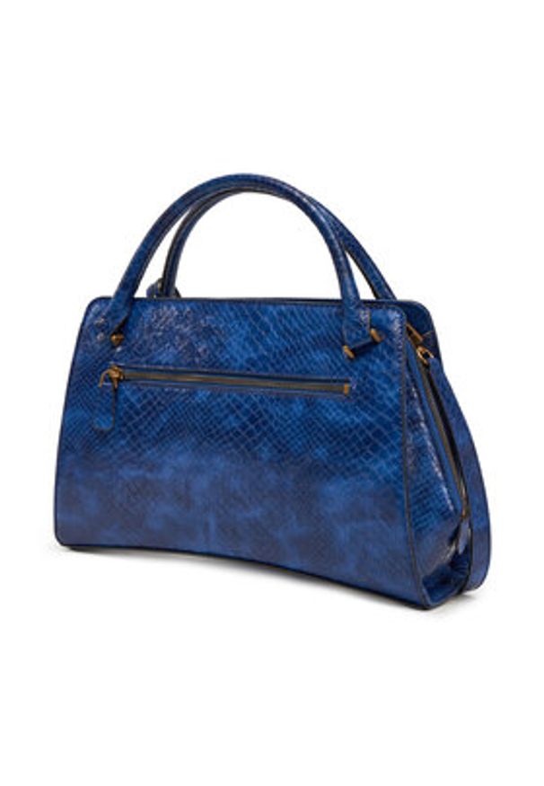 Guess Torebka HWKK94 99060 Niebieski. Kolor: niebieski. Materiał: skórzane