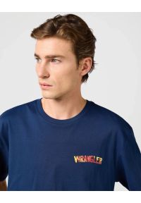 Wrangler - MESKA KOSZULKA WRANGLER BIG GRAPHIC TEE NAVY 112362808 #3