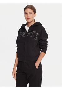 DKNY Sport Bluza DP5J9670 Czarny Regular Fit. Kolor: czarny. Materiał: bawełna, syntetyk. Styl: sportowy #1