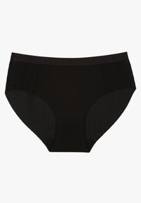 Renee - Czarne Klasyczne Majtki Typu Figi Davirosa. Kolor: czarny. Materiał: jeans
