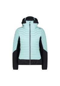 Kurtka damska turystyczna CMP 34Z2486. Kolor: szary, niebieski, wielokolorowy, czarny. Sezon: zima. Sport: narciarstwo #1