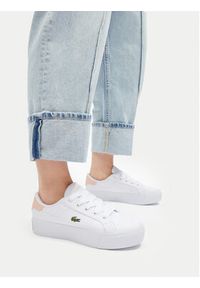Lacoste Tenisówki 7-49CFA0017 Biały. Kolor: biały. Materiał: materiał #7