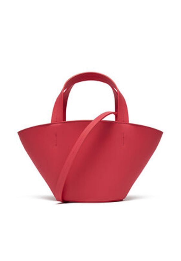 Patrizia Pepe Torebka 8B0175/L095-M481 Różowy. Kolor: różowy. Materiał: skórzane