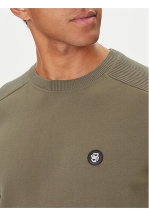 BOSS Sweter C-Illian 50543136 Beżowy Regular Fit. Kolor: beżowy. Materiał: bawełna