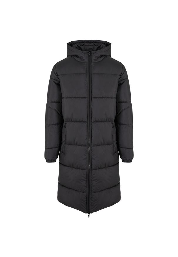 Długa kurtka puchowa Urban Classics. Kolor: czarny. Materiał: puch. Długość: długie. Sezon: zima
