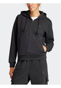 Adidas - adidas Bluza ALL SZN Fleece IW1235 Czarny Regular Fit. Kolor: czarny. Materiał: bawełna #3