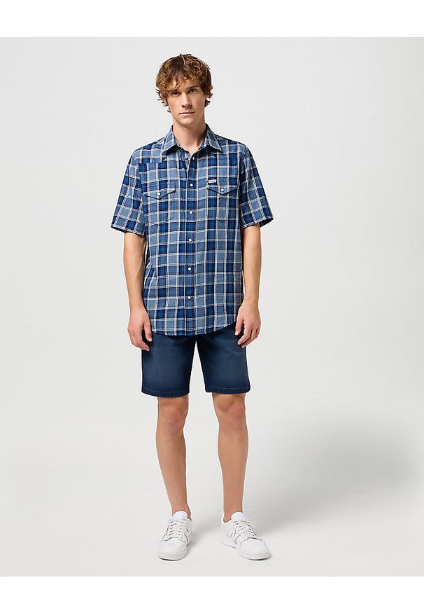 Wrangler - WRANGLER MESKIE SZORTY TEXAS SHORTS BOND 112350904 W11C018016