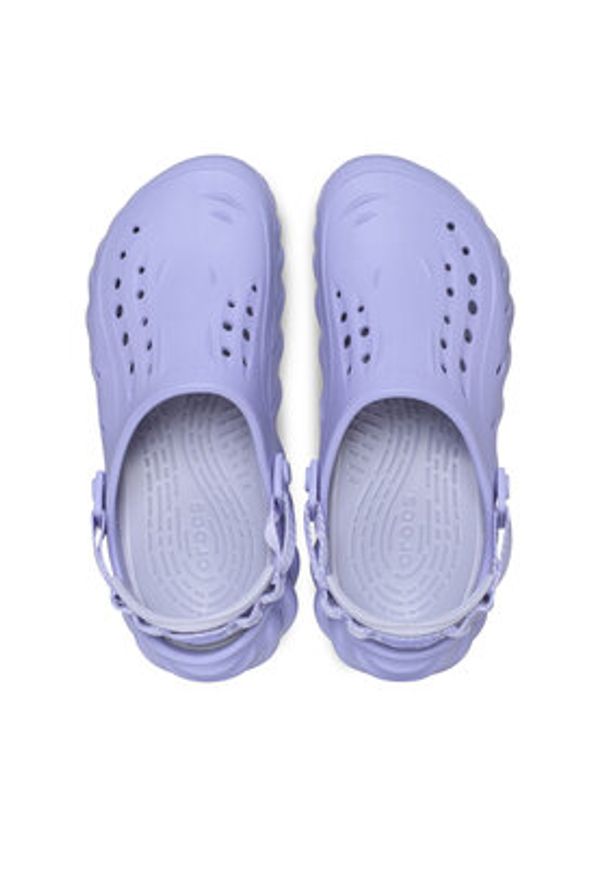 Crocs Klapki Echo Clog 207937 Fioletowy. Kolor: fioletowy