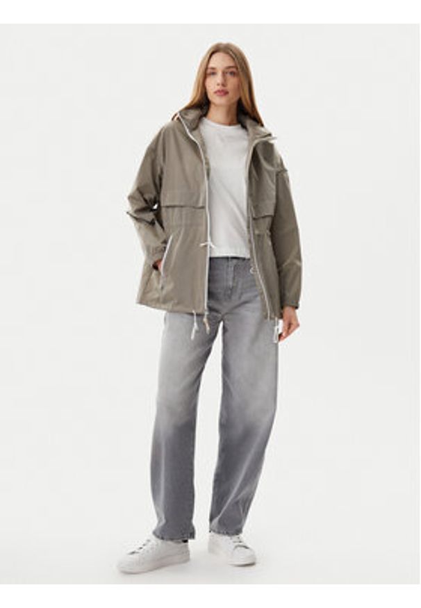 Napapijri Kurtka przejściowa A-Era NP0A4IL2N901 Beżowy Loose Fit. Kolor: beżowy. Materiał: syntetyk
