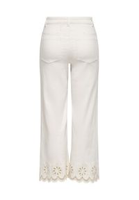 only - ONLY Jeansy Madison 15372378 Kremowy Straight Leg. Kolor: kremowy #2