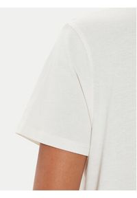 Guess T-Shirt W4YI46 K9RM1 Écru Regular Fit. Materiał: bawełna