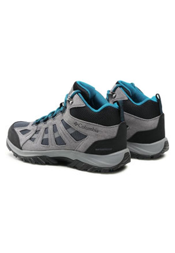 columbia - Columbia Trekkingi Redmond III Mid Waterproof BM0168 Szary. Kolor: szary. Materiał: zamsz, skóra. Sport: turystyka piesza