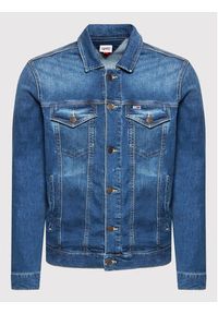 Tommy Jeans Kurtka jeansowa DM0DM10244 Niebieski Regular Fit. Kolor: niebieski. Materiał: jeans, bawełna #4