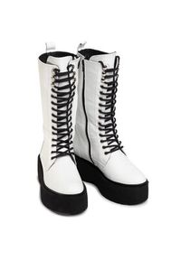 QUAZI Kozaki QZ-58-05-000836 Biały. Kolor: biały. Materiał: skóra #5