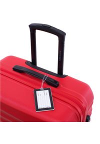 Wittchen - Duża walizka z zawieszką czerwona. Kolor: czerwony. Styl: wakacyjny #8