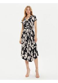 Joseph Ribkoff Sukienka letnia 241029 Czarny Regular Fit. Kolor: czarny. Materiał: syntetyk. Sezon: lato