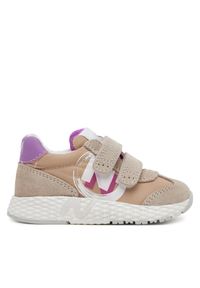 Sneakersy Naturino. Kolor: beżowy