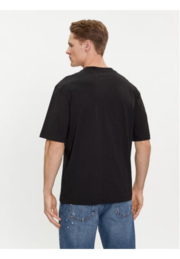 Hugo T-Shirt Nillumi 50515278 Czarny Regular Fit. Kolor: czarny. Materiał: bawełna