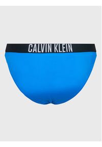 Calvin Klein Swimwear Dół od bikini KW0KW01983 Niebieski. Kolor: niebieski. Materiał: syntetyk #4
