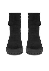 DeeZee Botki HX22020-2 Czarny. Kolor: czarny. Materiał: materiał #3
