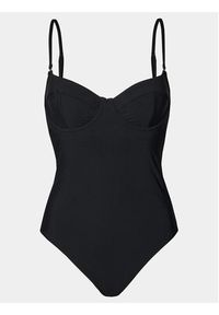 Calvin Klein Swimwear Strój kąpielowy KW0KW02386 Czarny. Kolor: czarny. Materiał: syntetyk #3