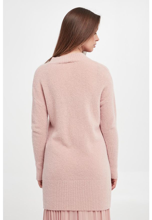 Marella - Sweter damski wełniany Nimbe MARELLA MONOCHROME. Materiał: wełna