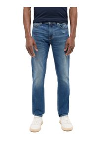Męskie Spodnie Jeansowe Mustang Style Vegas Slim Denim Blue 1016310 5000 434