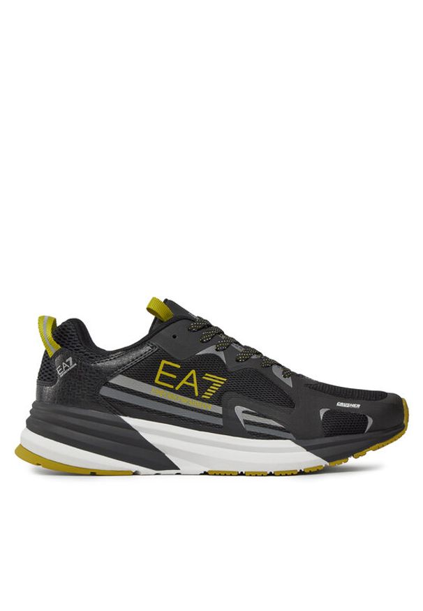 EA7 Emporio Armani Sneakersy X8X156 XK360 S888 Czarny. Kolor: czarny. Materiał: materiał