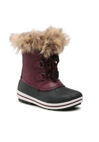 CMP Śniegowce Kids Anthilian Snow Boot Wp 30Q4594 Bordowy. Kolor: czerwony. Materiał: skóra #7